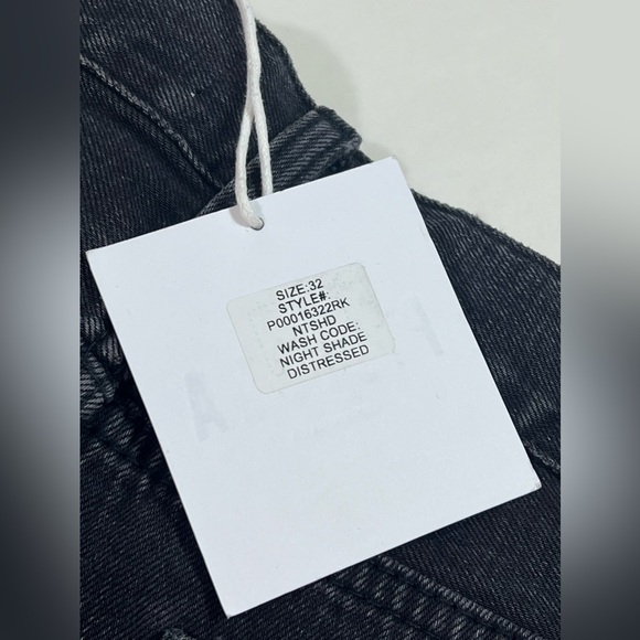 NWT Pistola Cassie Super High Rise Straight in Night Shade Distressed Size:32 - Picture 8 of 14